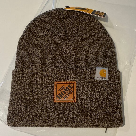 Carhartt® Beanie with Cuff featuring Home Depot logo - Picture 1 of 6